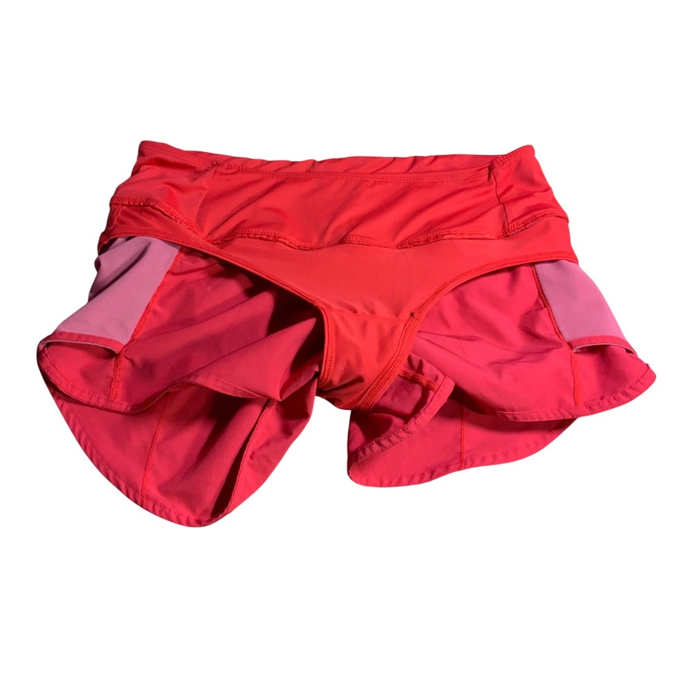 Lululemon Speed Up Shorts 2.5" Red size Medium - Picture 10 of 11
